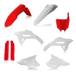 _Full Kit Plásticos Acerbis Honda CRF 250 R 2022 CRF 450 R 21-.. Rojo/Blanco | 0024559.343-P | Greenland MX_