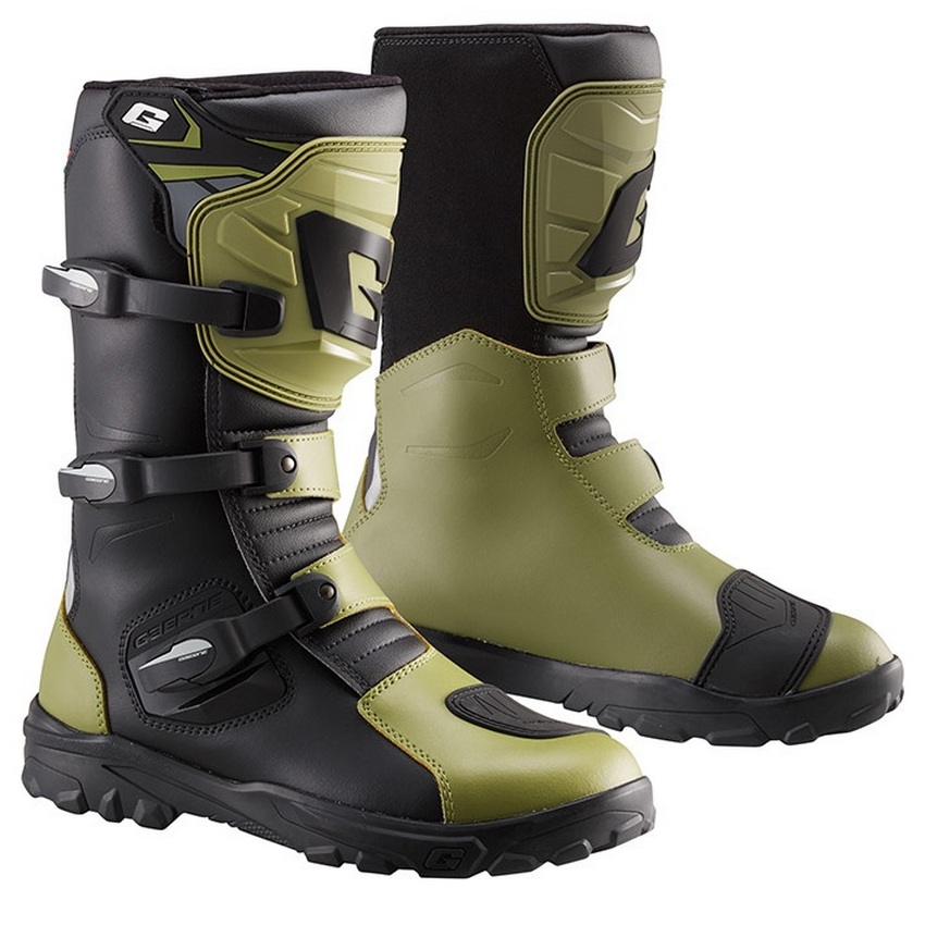Gaerne G-Adventure Aquatech Boots Green | Motocross, Enduro, Trail, Trial |  GreenlandMX