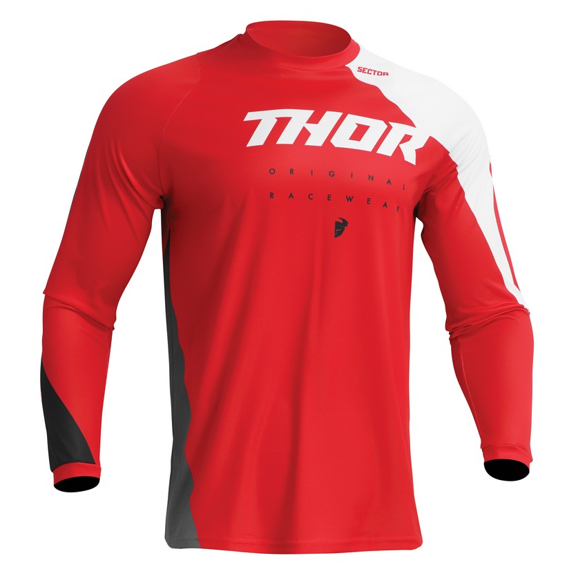Jersey Infantil Thor Sector Edge Rojo | Motocross, Enduro, |
