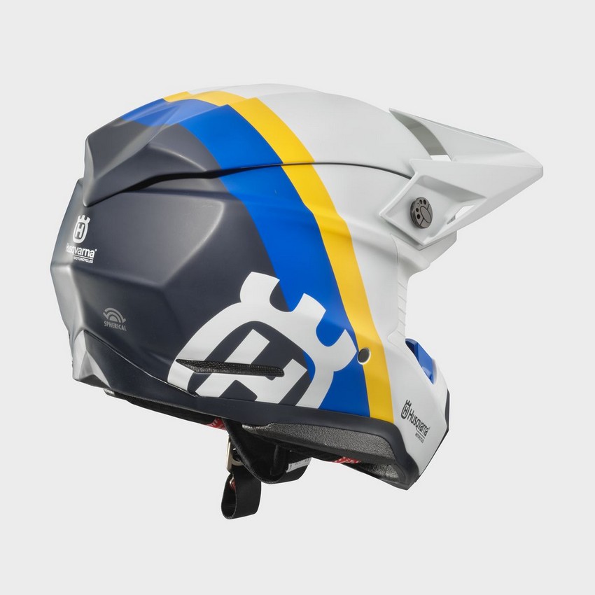 Casque Husqvarna Moto-10 Spherical Railed | Motocross, Enduro, Trail, Trial  | GreenlandMX